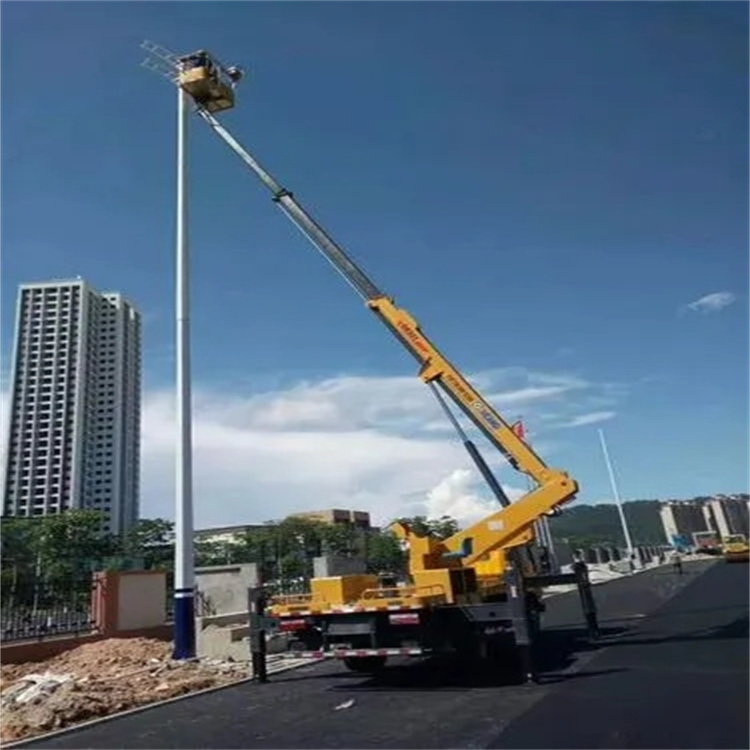 四川维修路灯的曲臂升降车出租